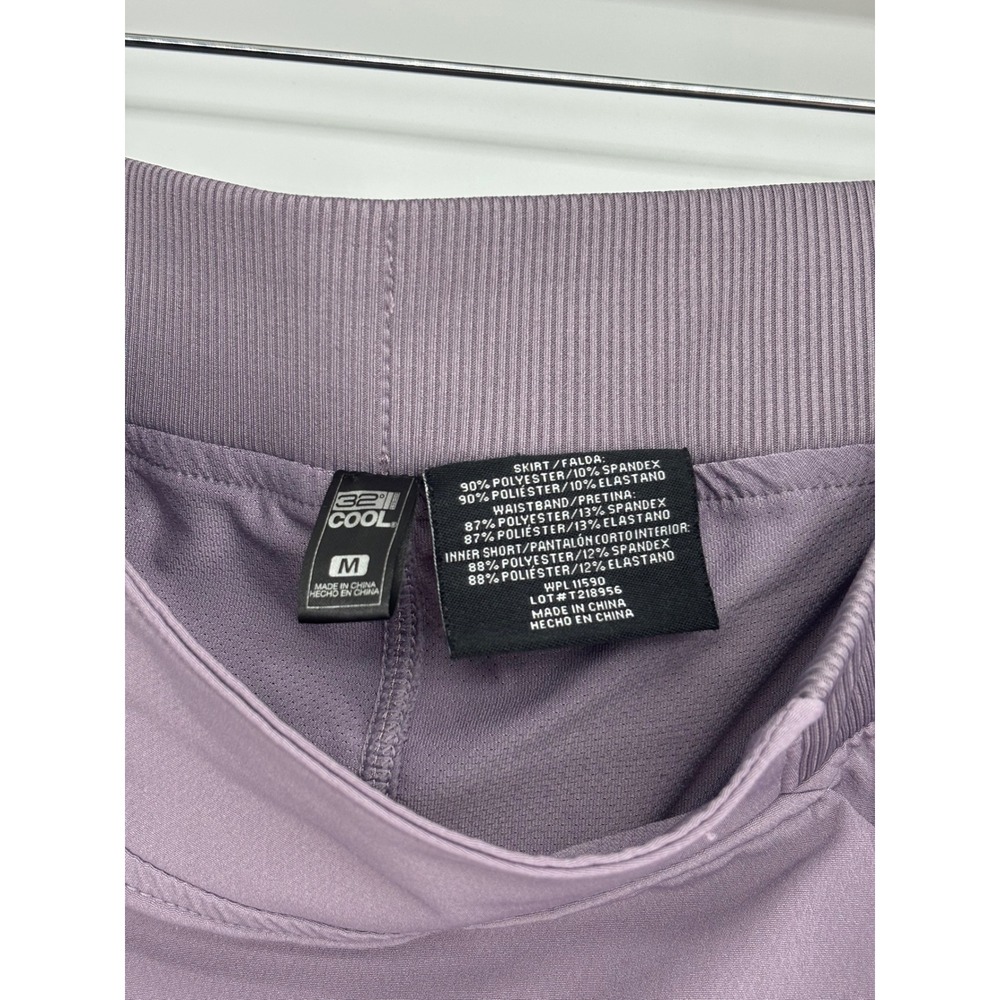 32 Degrees Cool Skort Women Purplish Active Skirt Pockets Built-in Shorts Size M - Picture 5 of 7